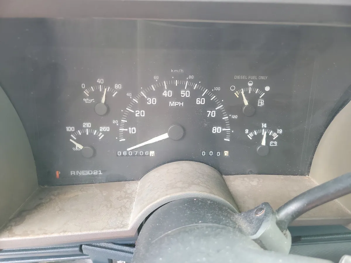 1993 Chevrolet C2500 Chassis Base (STD is Estimated) thumbnail 13