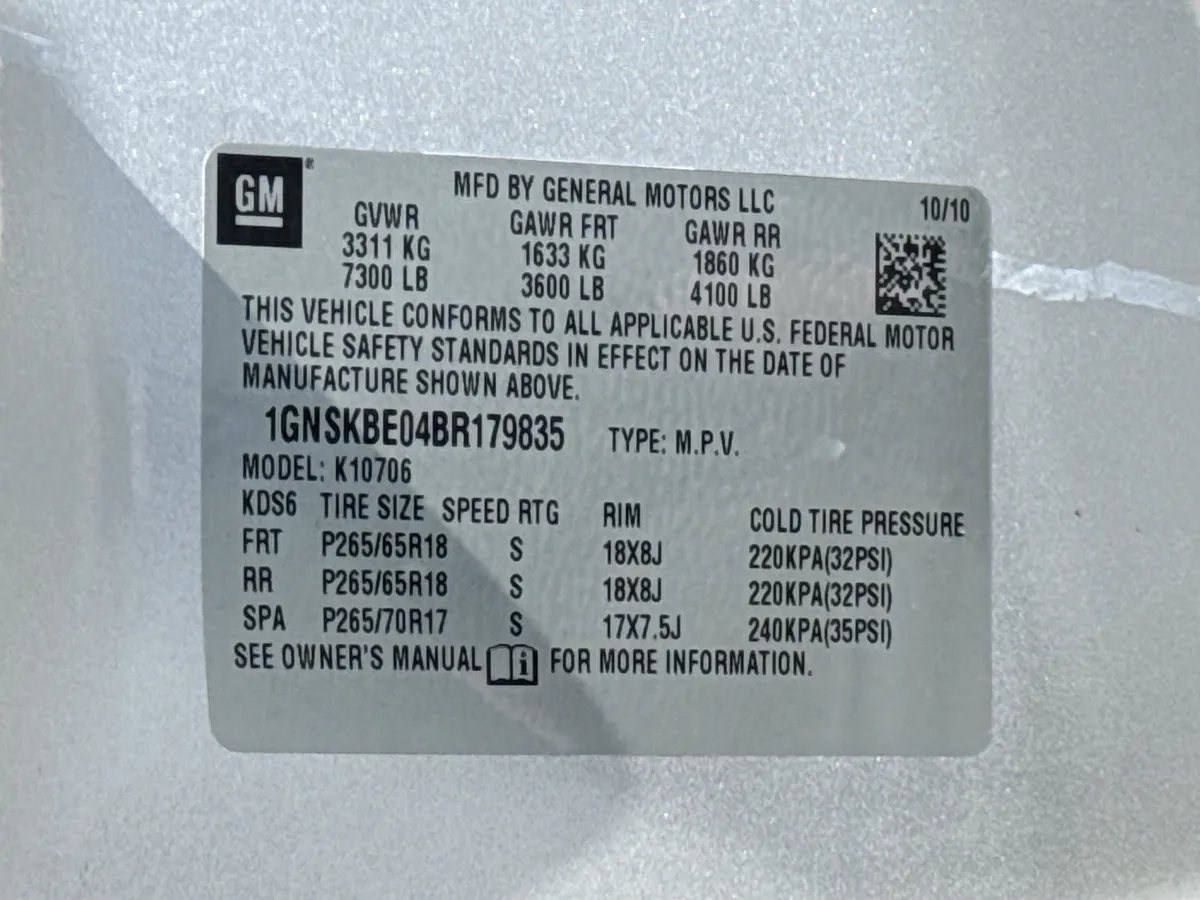 2011 Chevrolet Tahoe LT thumbnail 33