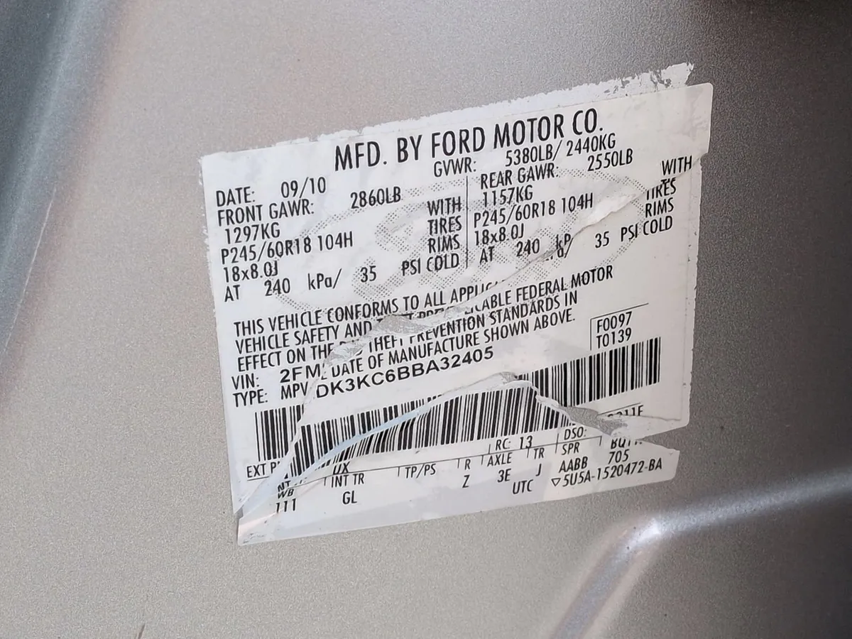 2011 Ford Edge Limited thumbnail 34