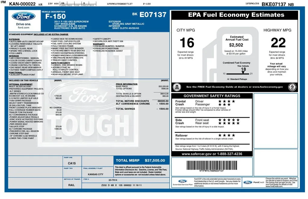 2011 Ford F-150 XLT thumbnail 7