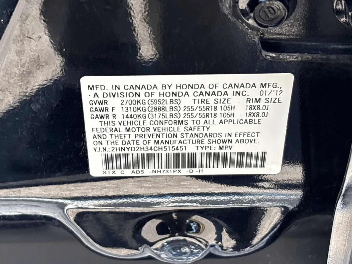 2012 Acura MDX Tech Pkg thumbnail 36