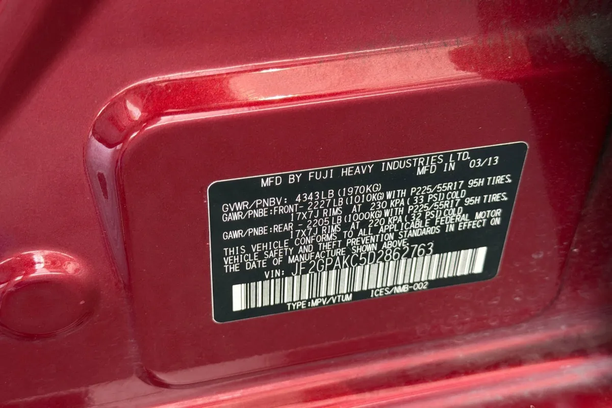 2013 Subaru XV Crosstrek Limited thumbnail 37