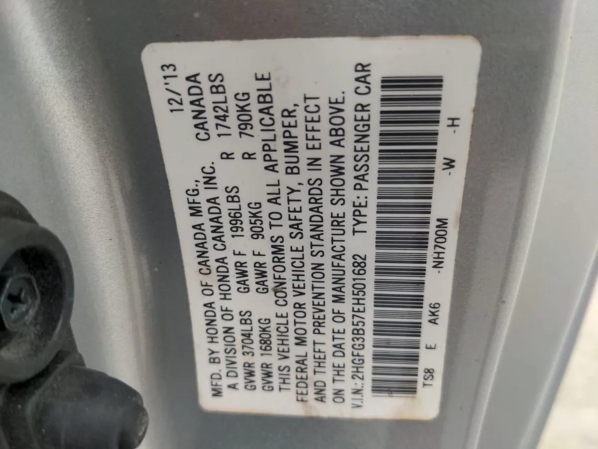 2014 Honda Civic LX thumbnail 33