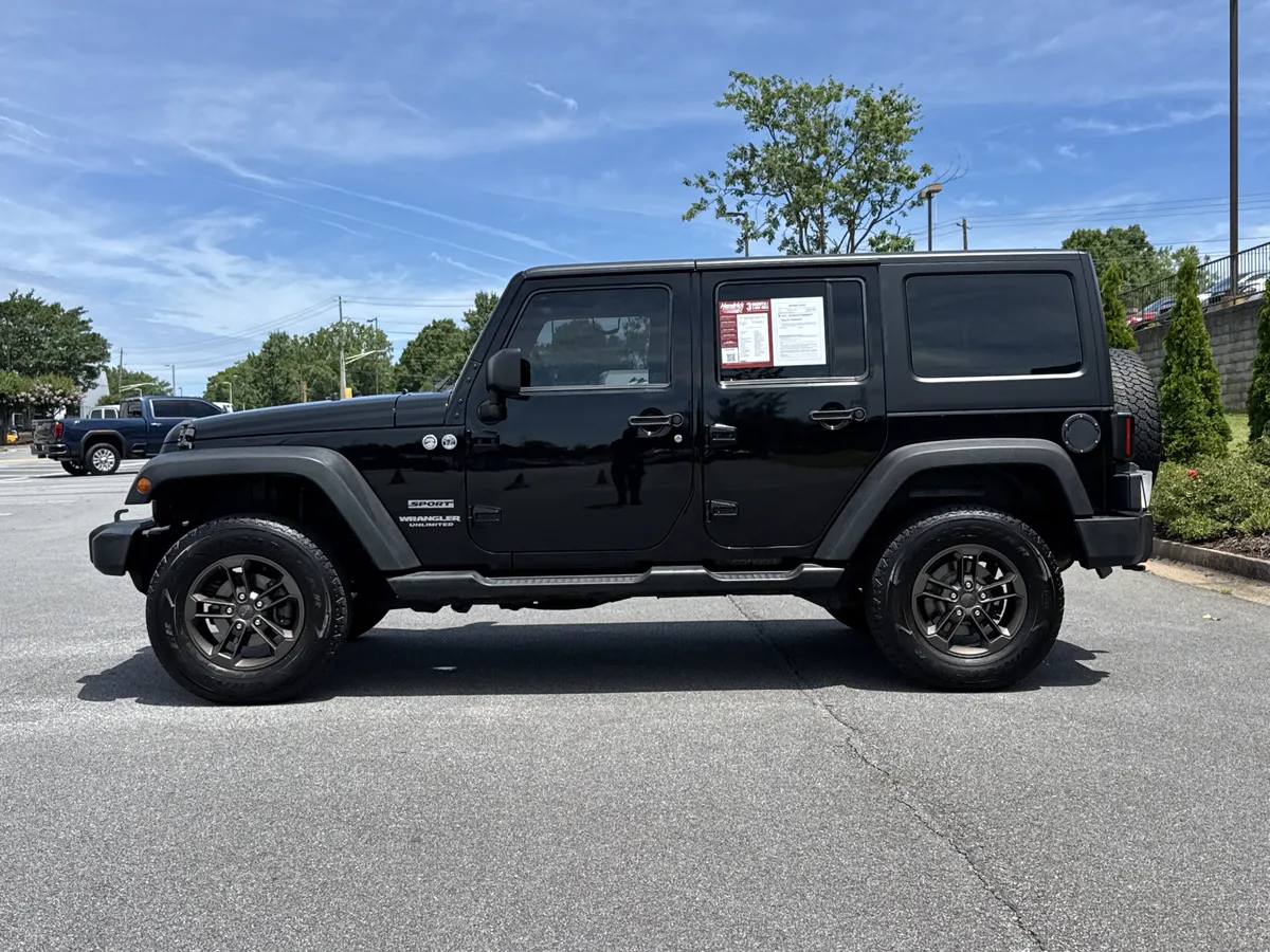 2014 Jeep Wrangler Unlimited Sport thumbnail 6