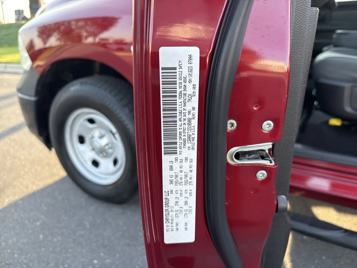 2014 Ram 1500 Tradesman thumbnail 34