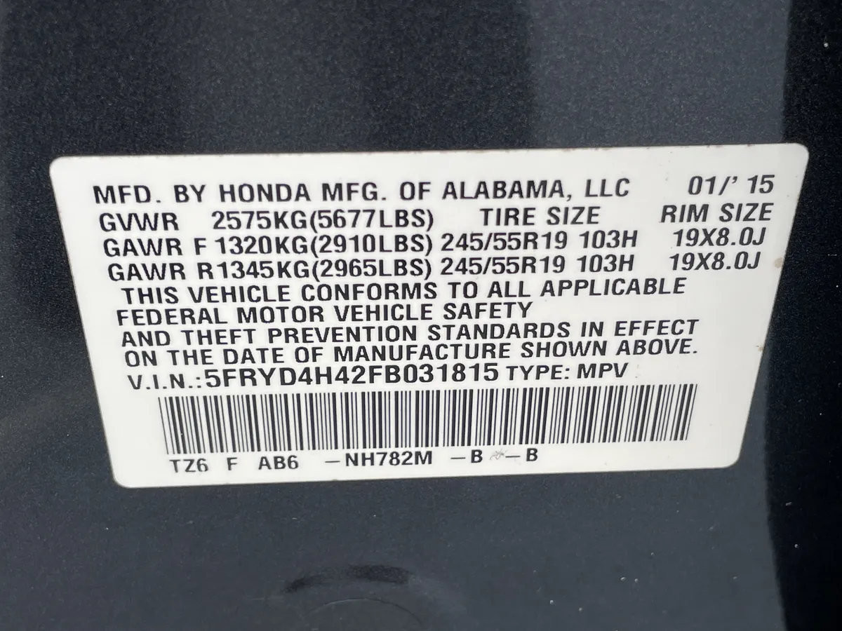 2015 Acura MDX Tech Pkg thumbnail 35