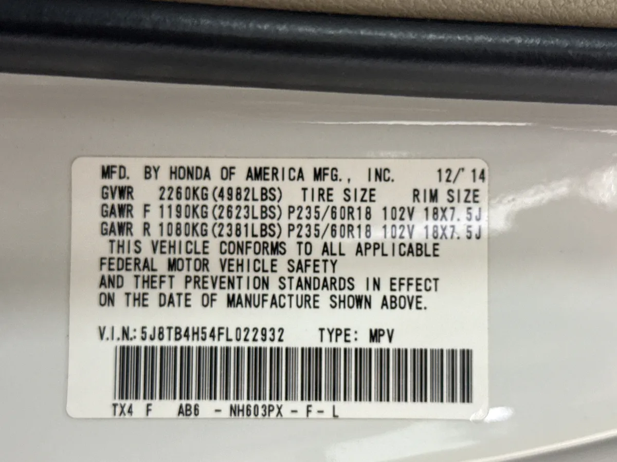 2015 Acura RDX Tech Pkg thumbnail 33