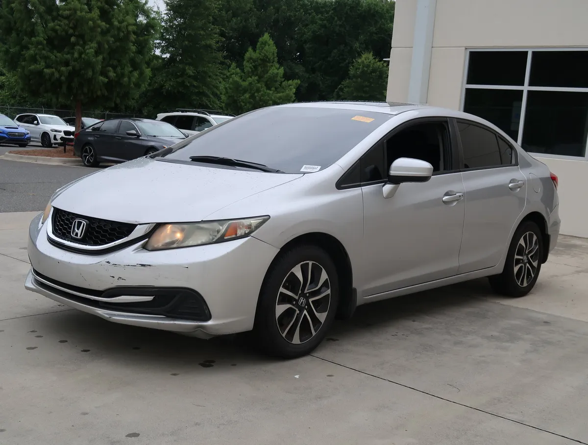 2015 Honda Civic EX thumbnail 4