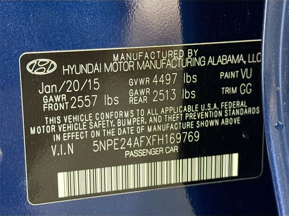 2015 Hyundai Sonata 2.4L SE thumbnail 41