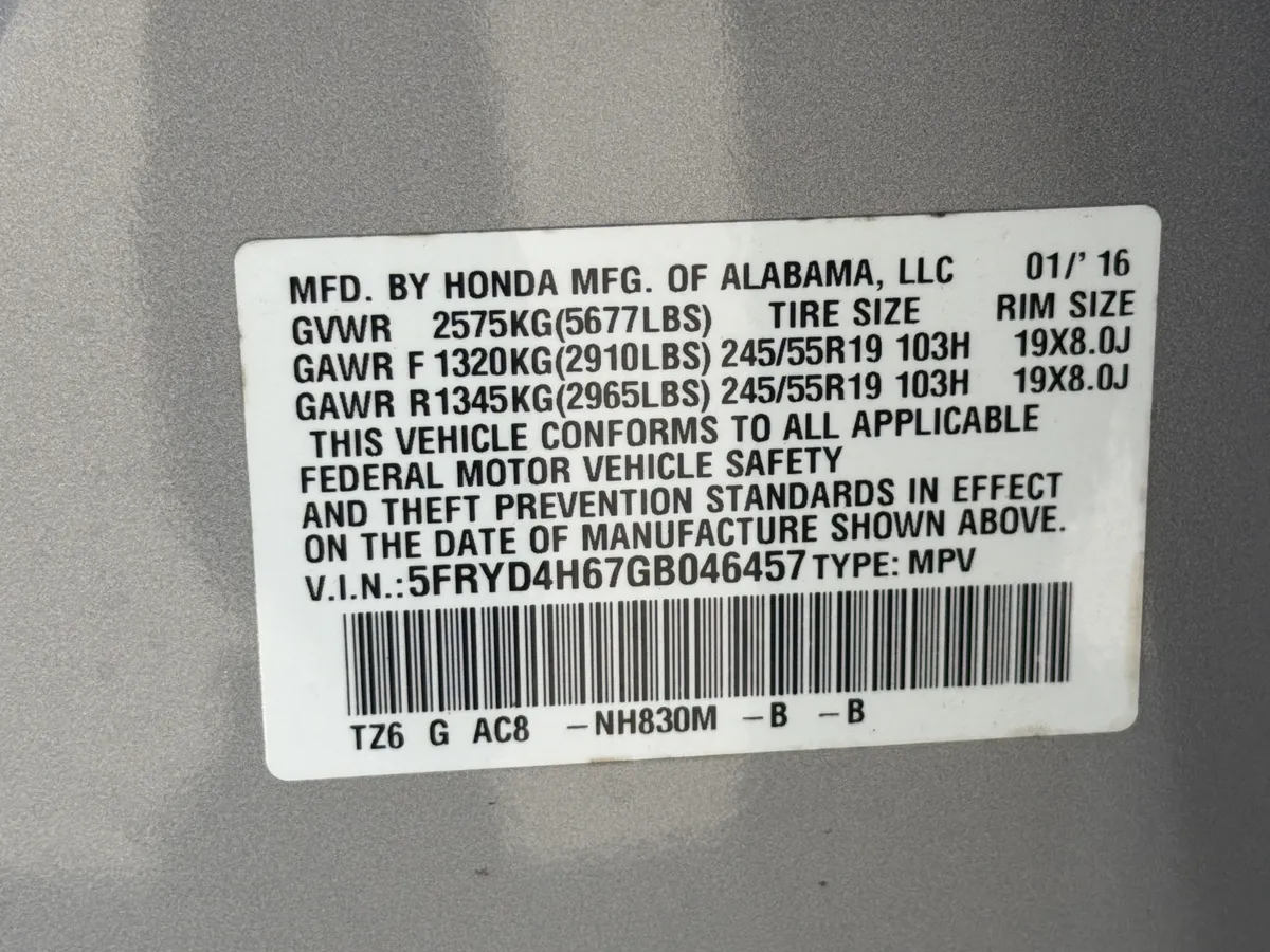2016 Acura MDX w/Tech/Entertainment/AcuraWatch Plu thumbnail 35