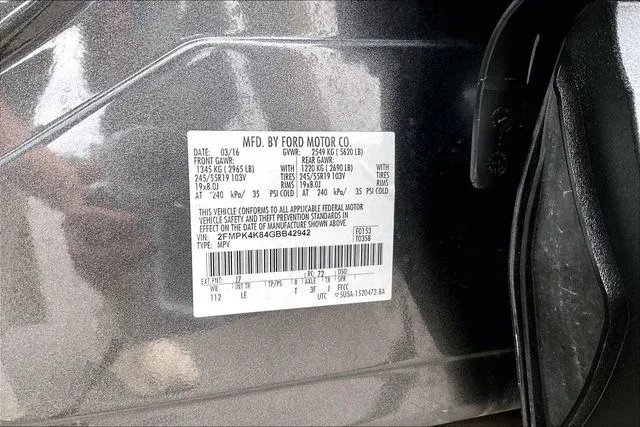 2016 Ford Edge Titanium thumbnail 16
