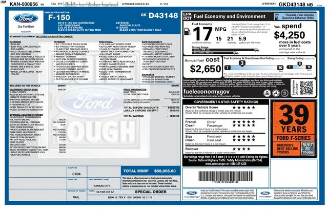 2016 Ford F-150 Lariat thumbnail 7