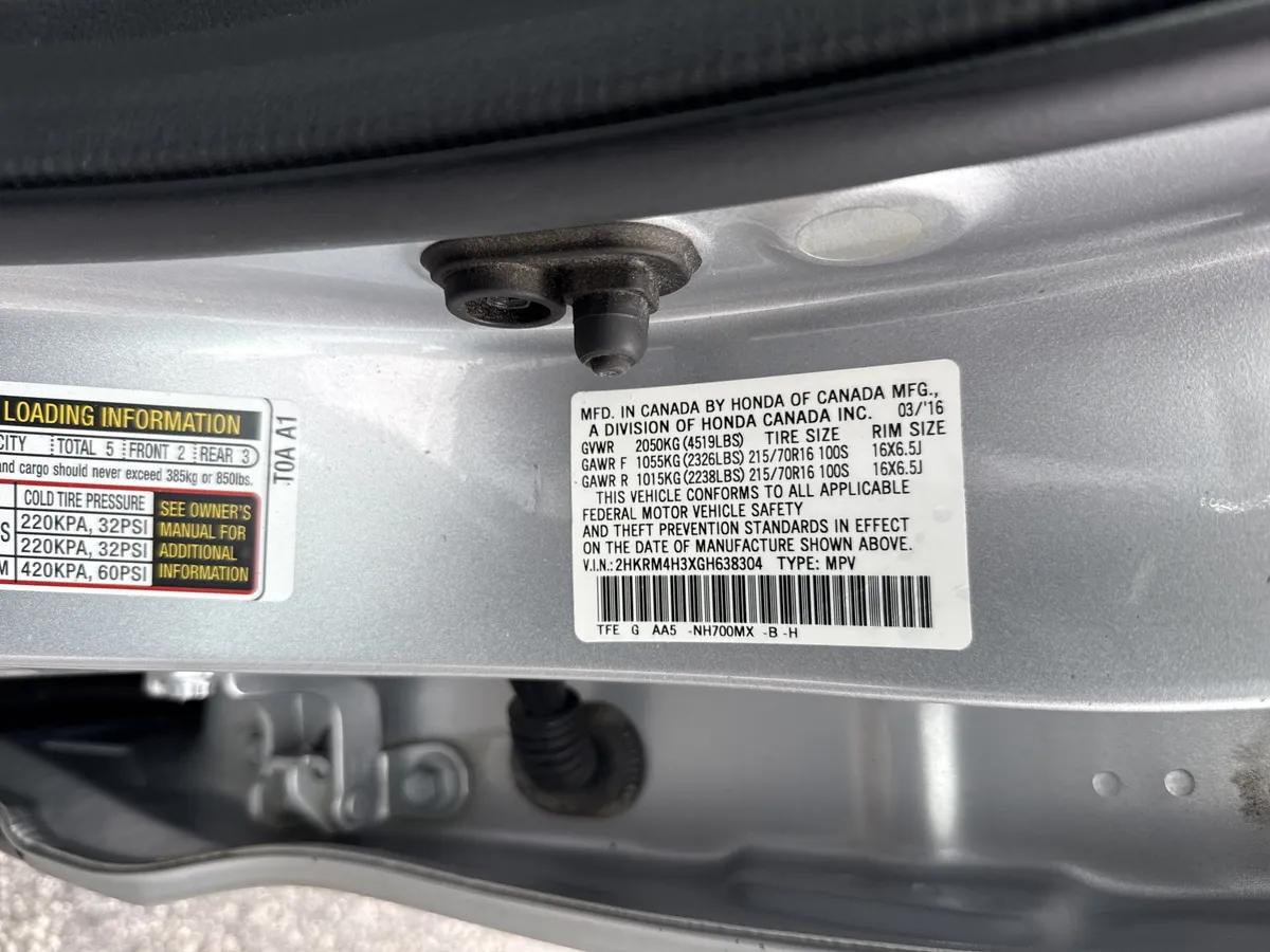 2016 Honda CR-V AWD 5dr LX thumbnail 35