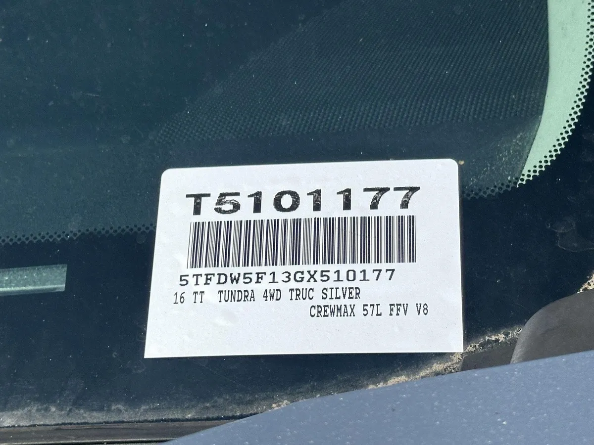 2016 Toyota Tundra SR5 thumbnail 14