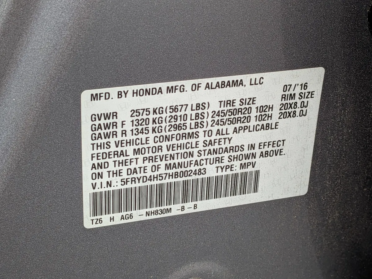2017 Acura MDX w/Technology Pkg thumbnail 22