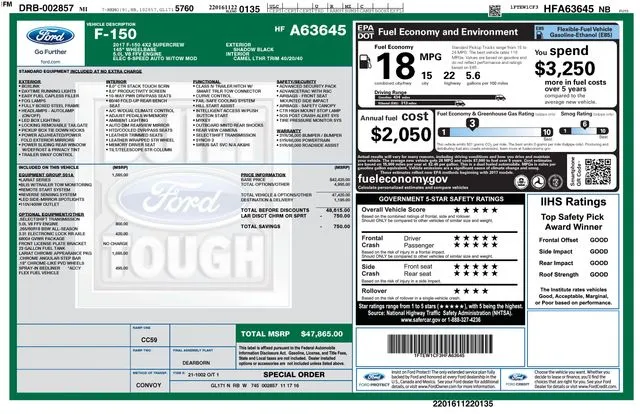 2017 Ford F-150 Lariat thumbnail 7