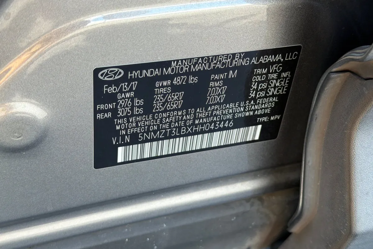 2017 Hyundai Santa Fe Sport 2.4L thumbnail 38