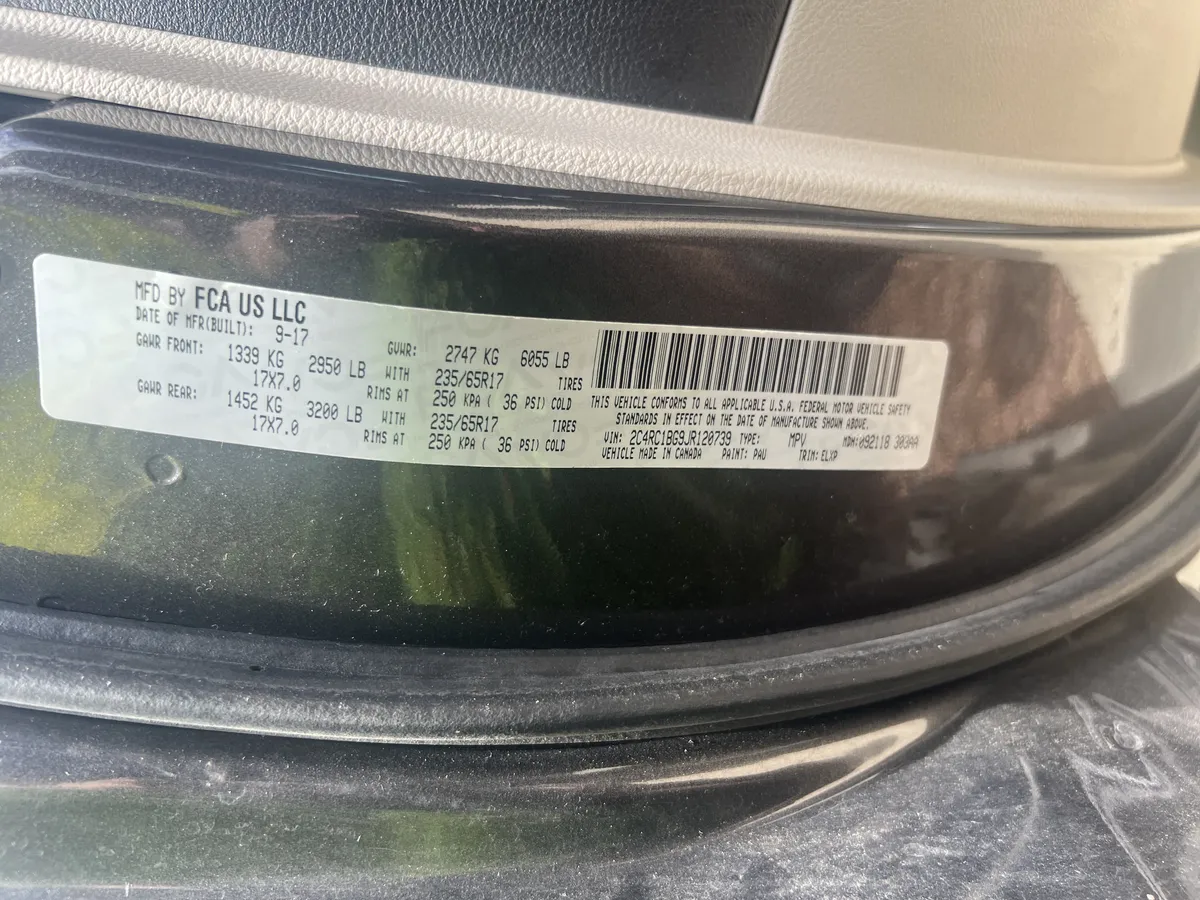 2018 Chrysler Pacifica Touring L thumbnail 35