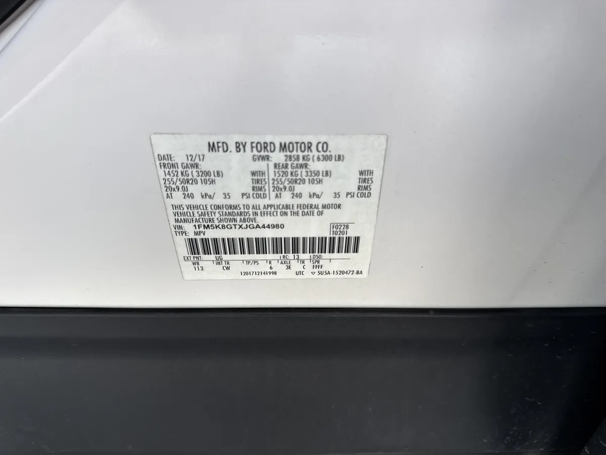 2018 Ford Explorer Sport thumbnail 35