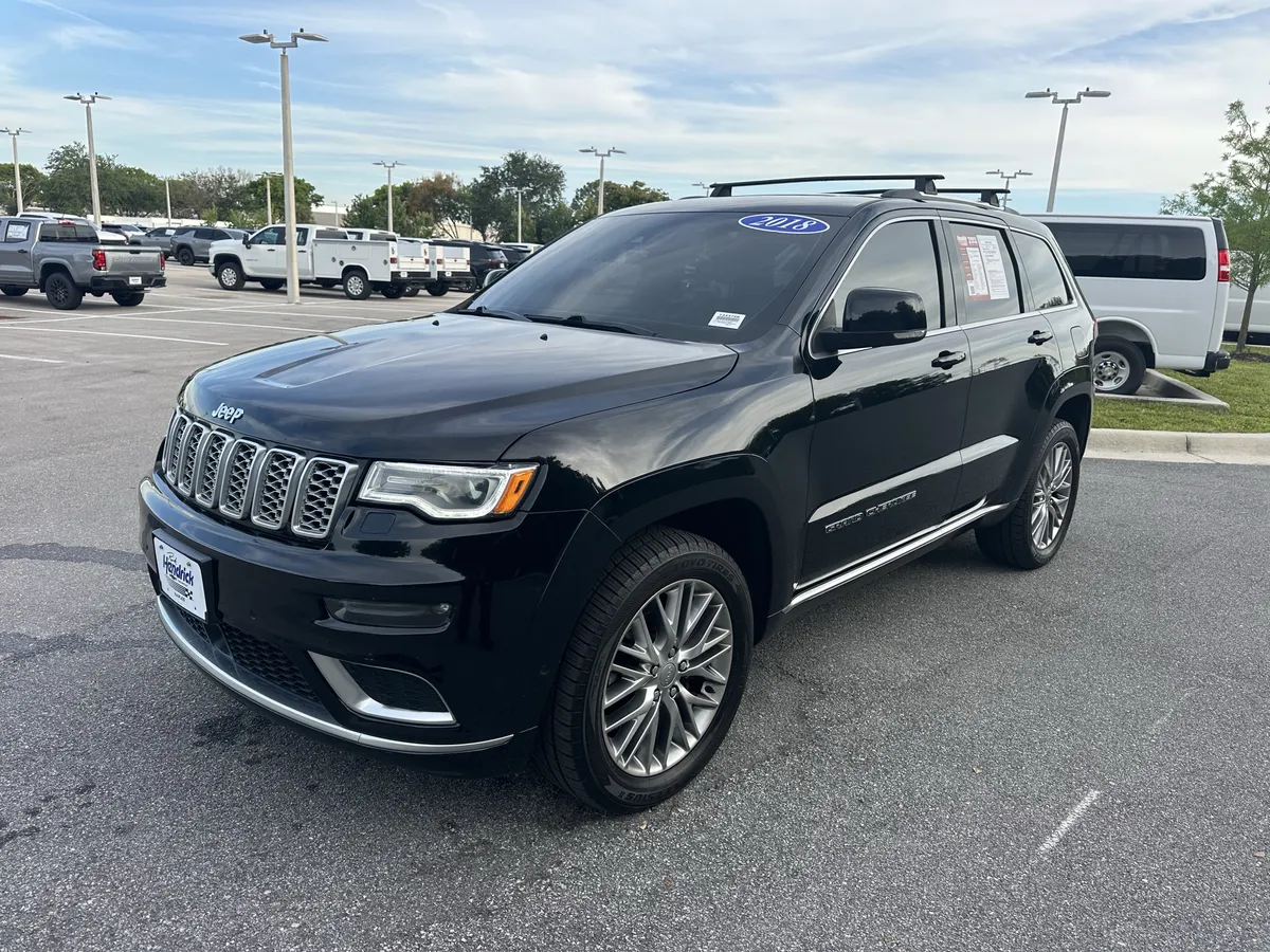 2018 Jeep Grand Cherokee Summit thumbnail 4