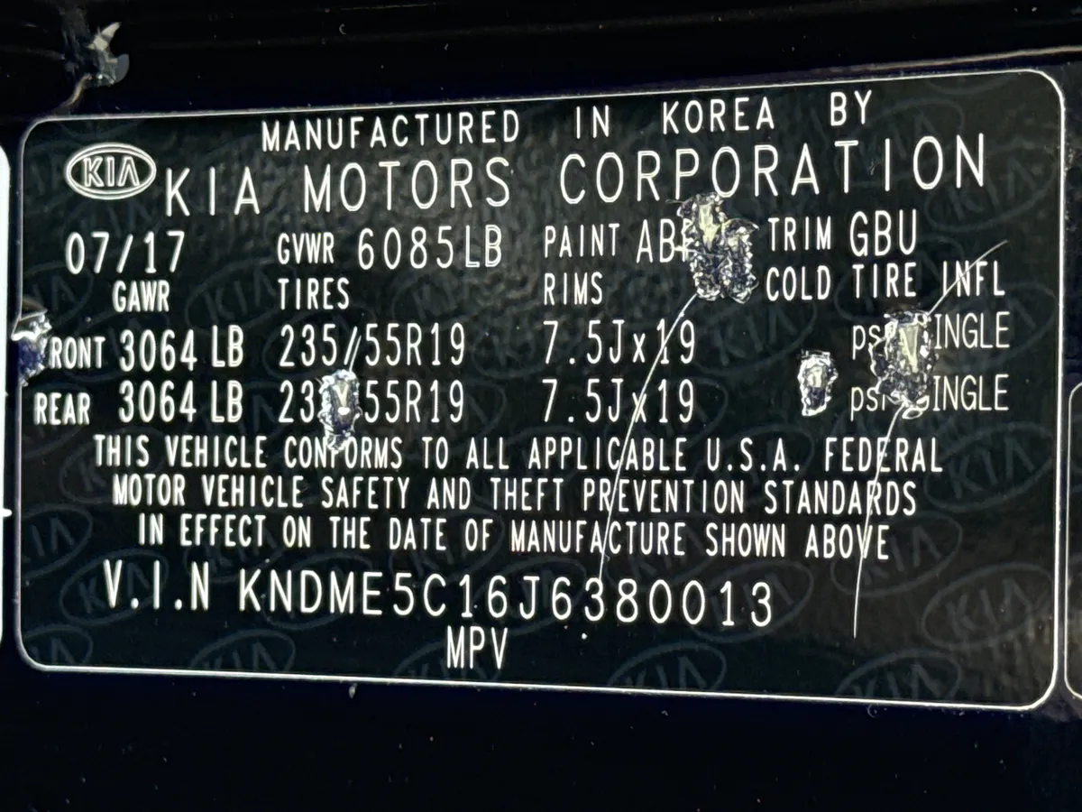 2018 Kia Sedona SX-L thumbnail 35