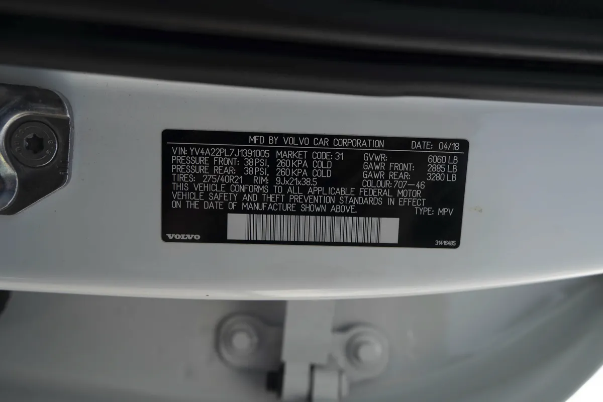 2018 Volvo XC90 Inscription thumbnail 45