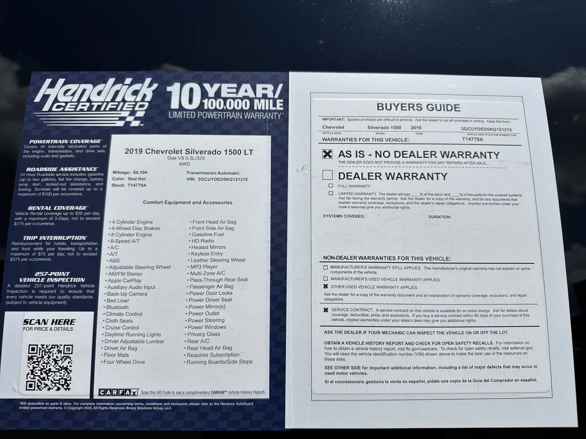 2019 Chevrolet Silverado 1500 LT thumbnail 33