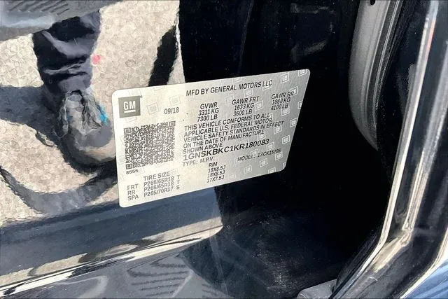 2019 Chevrolet Tahoe LT thumbnail 16