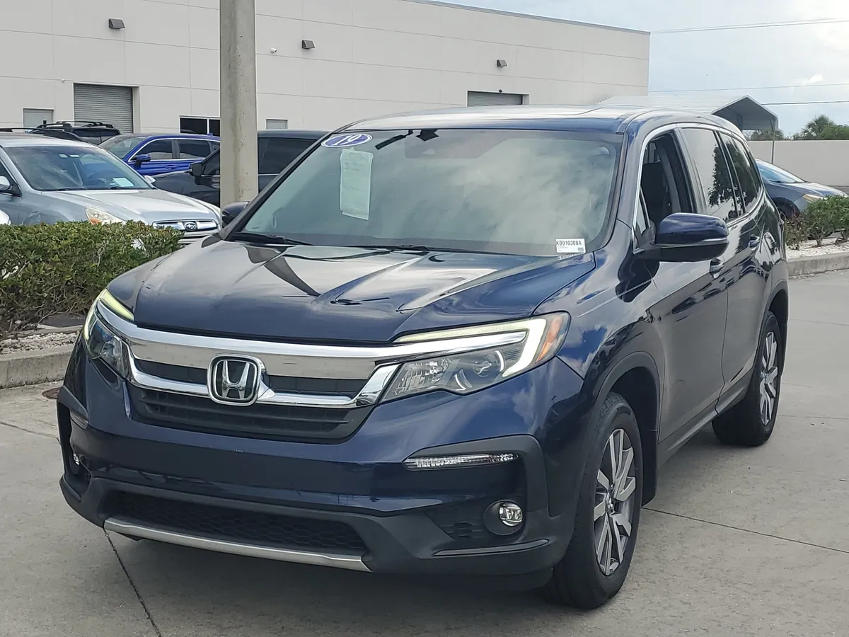 2019 Honda Pilot EX-L w/Navi & RES thumbnail 3