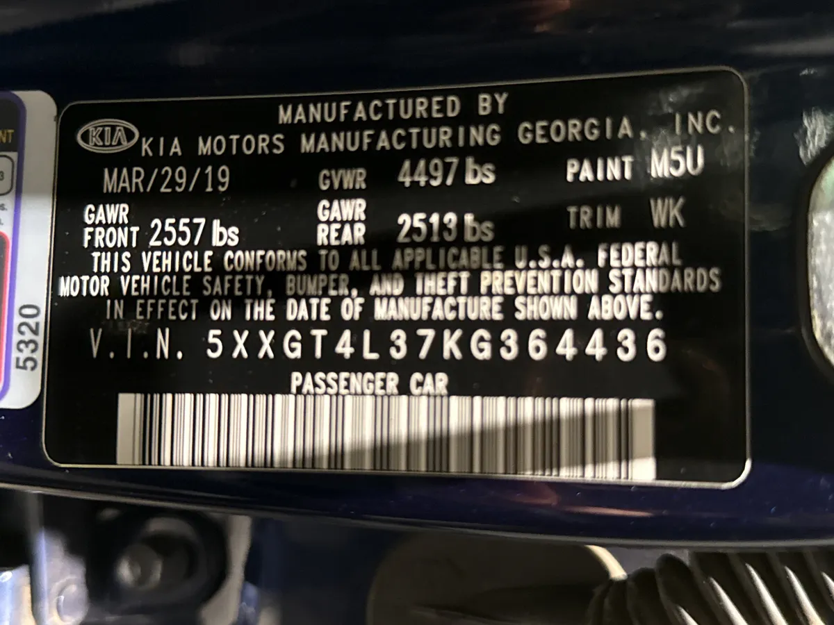 2019 Kia Optima S thumbnail 9