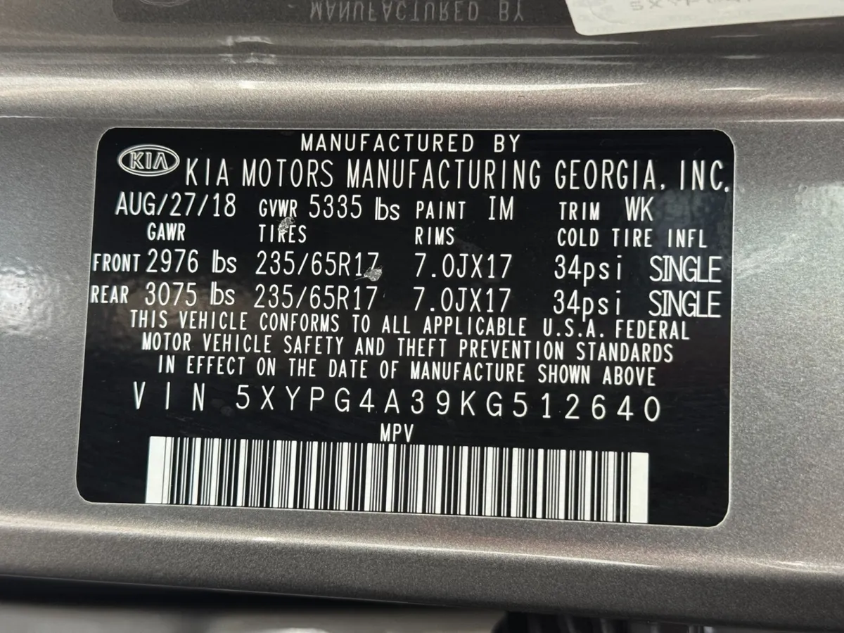 2019 Kia Sorento LX thumbnail 36