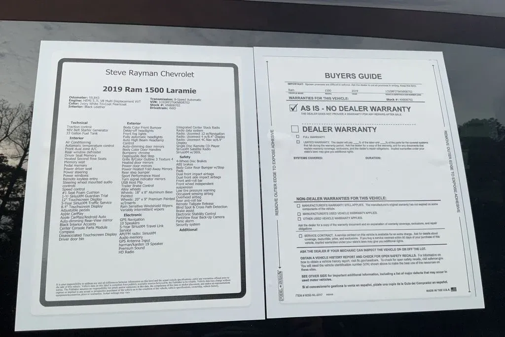 2019 Ram 1500 Laramie thumbnail 26