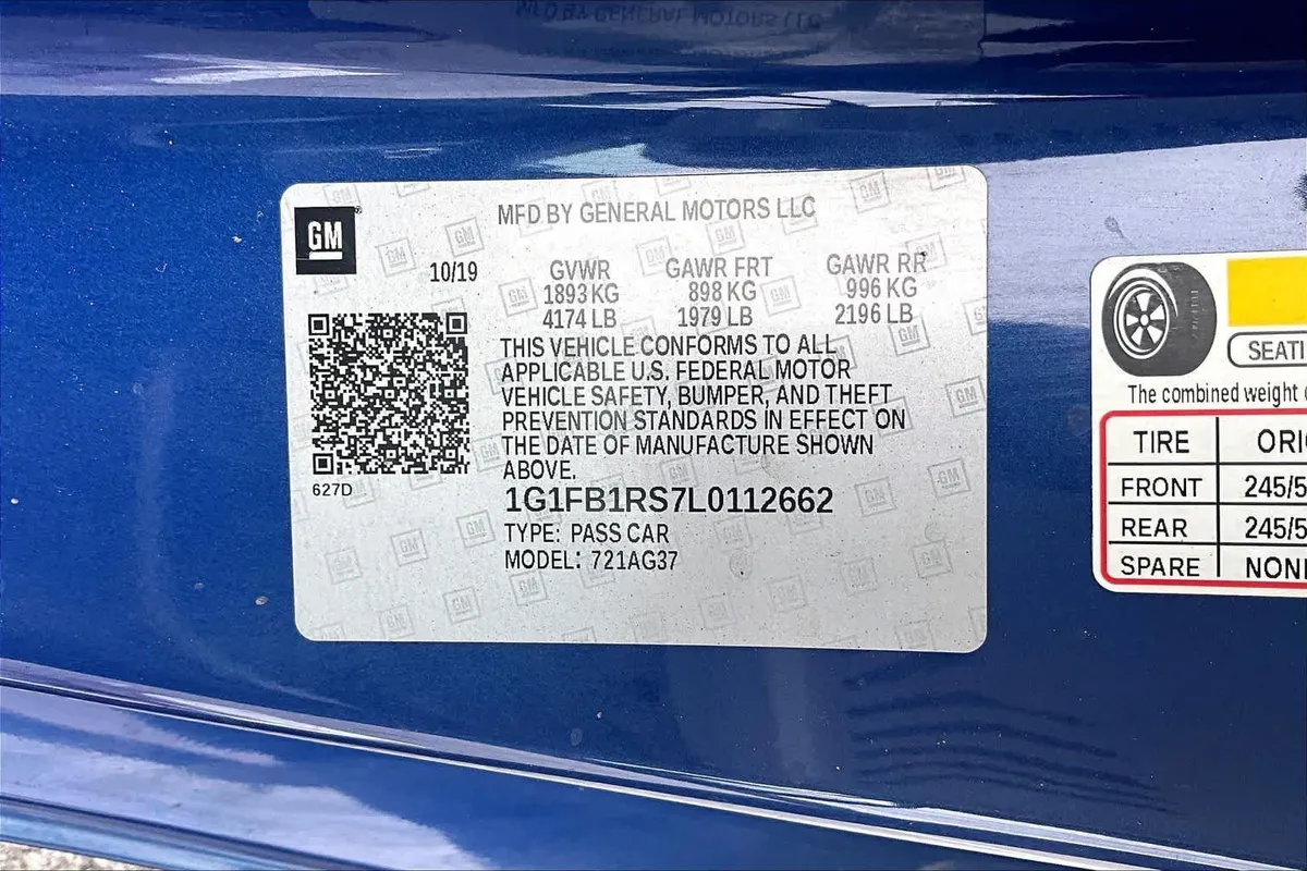 2020 Chevrolet Camaro 1LT thumbnail 37