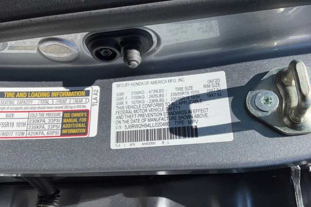 2020 Honda CR-V Touring thumbnail 24