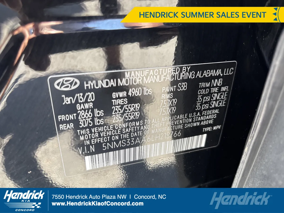 2020 Hyundai Santa Fe SEL thumbnail 35