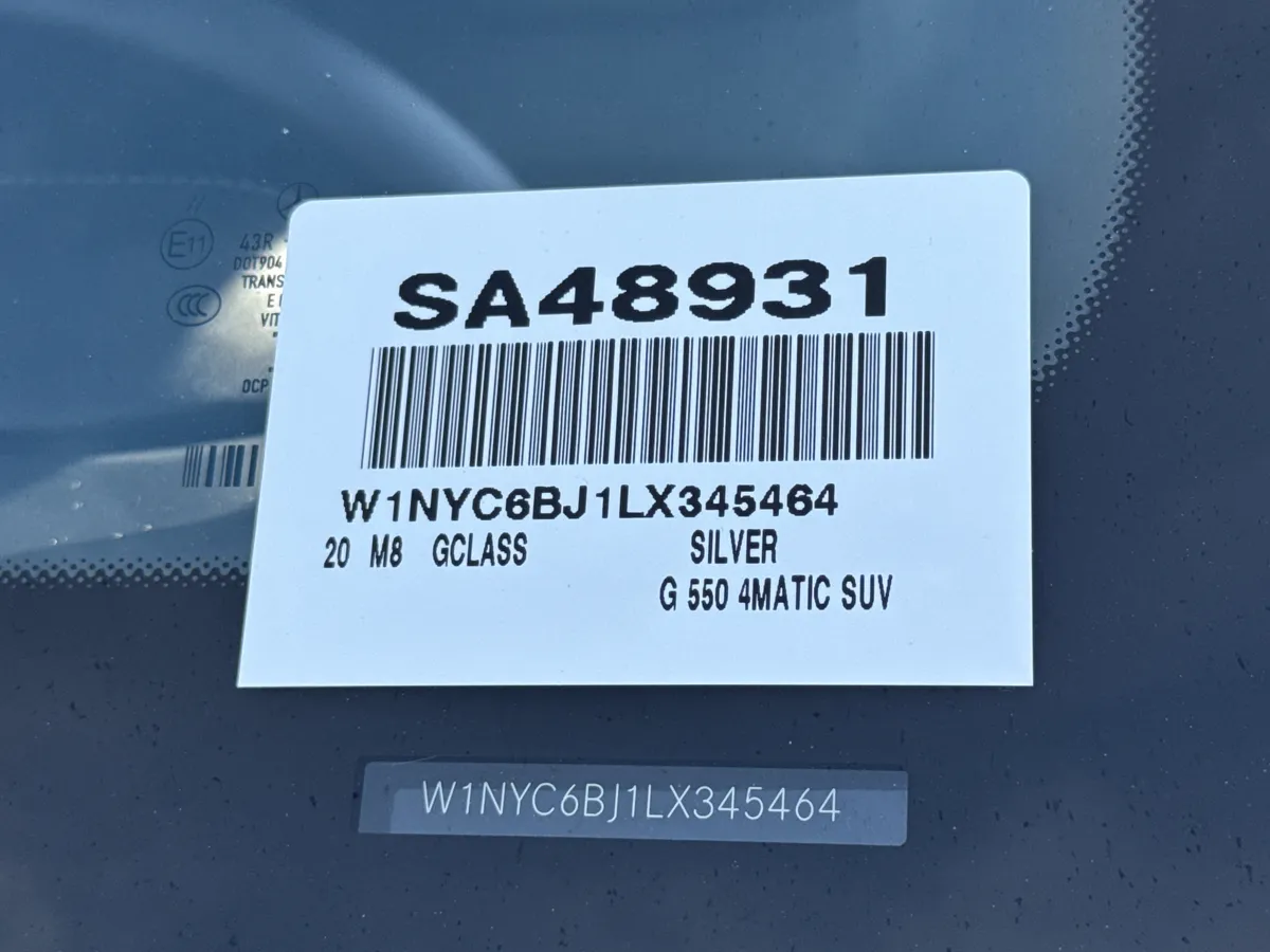 2020 Mercedes-Benz G-Class G 550 thumbnail 34