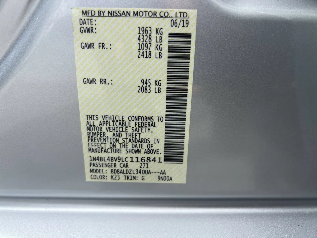 2020 Nissan Altima 2.5 S thumbnail 34