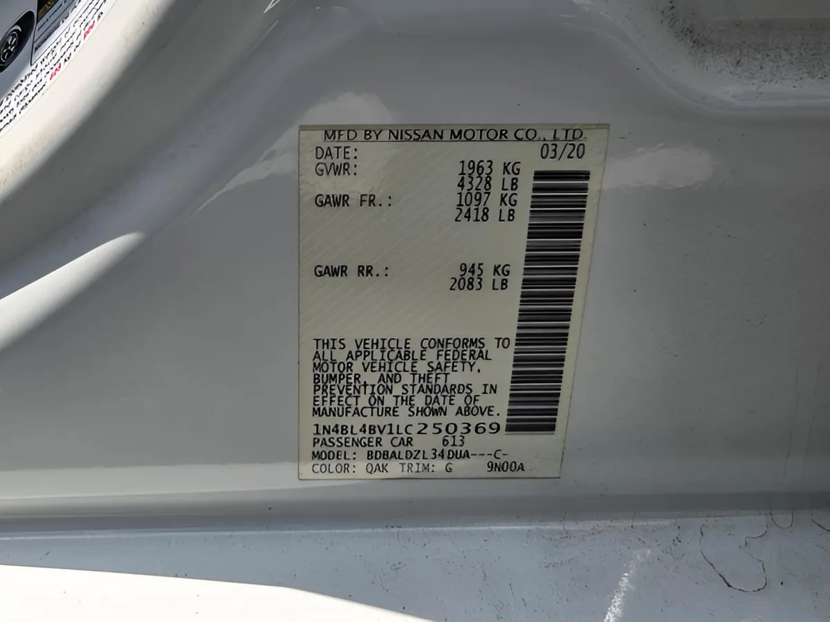 2020 Nissan Altima 2.5 S thumbnail 22
