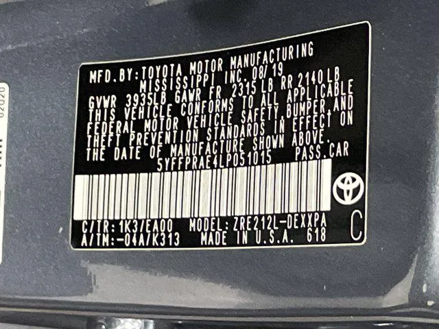 2020 Toyota COROLLA thumbnail 36