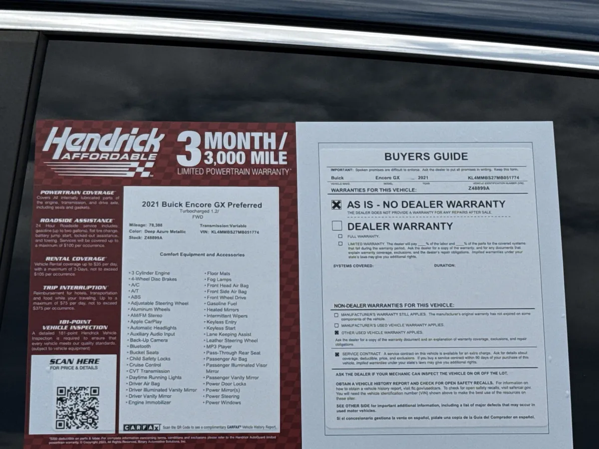 2021 Buick Encore GX Preferred thumbnail 31