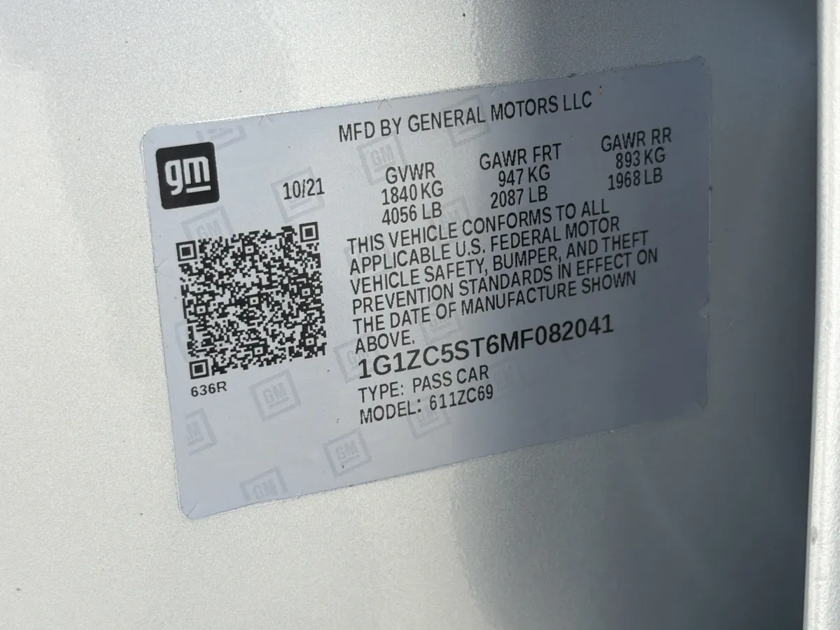 2021 Chevrolet Malibu LS thumbnail 33