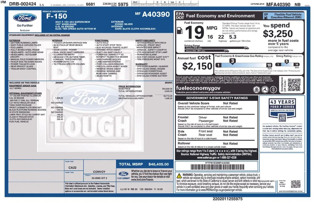 2021 Ford F-150 XLT thumbnail 27