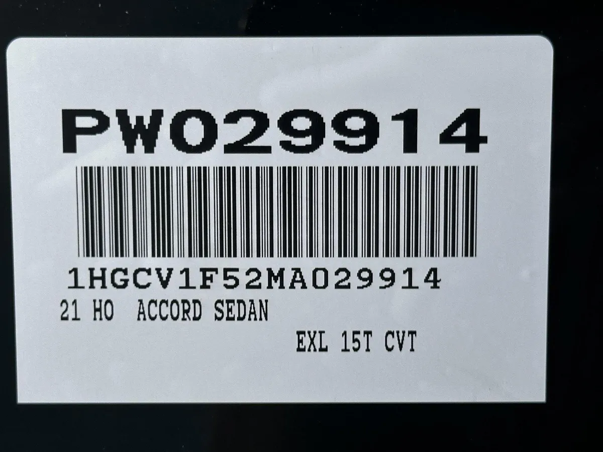 2021 Honda Accord Sedan EX-L thumbnail 15