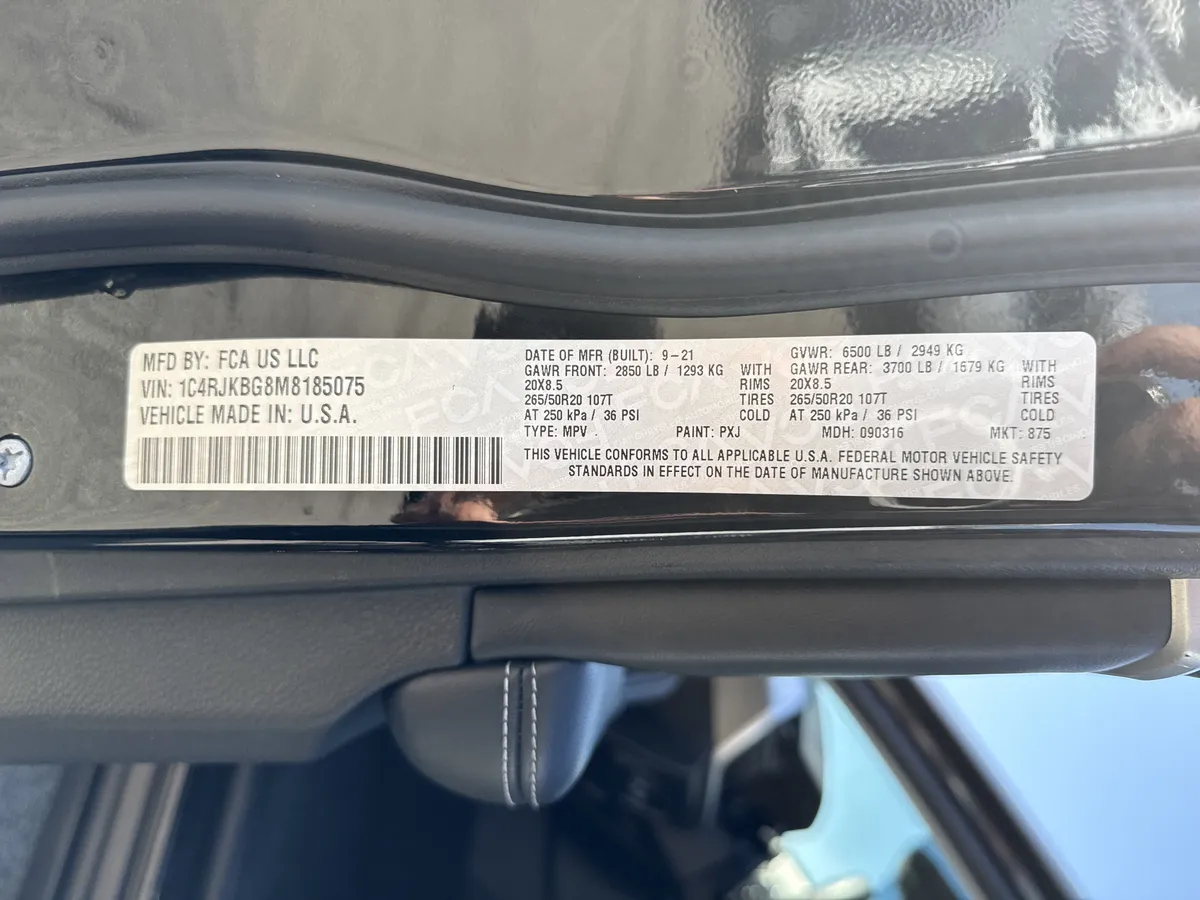 2021 Jeep Grand Cherokee L Limited thumbnail 34