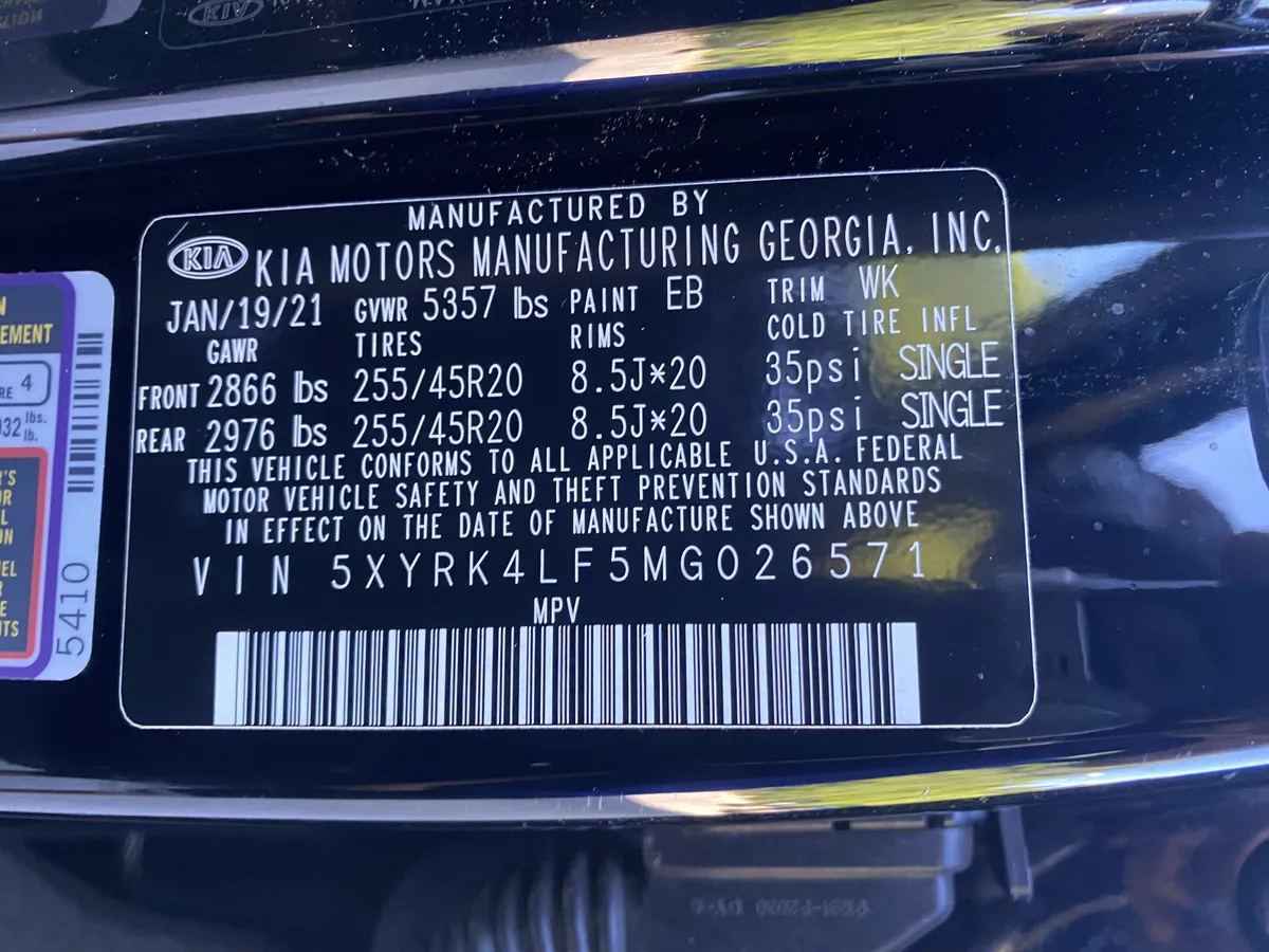 2021 Kia Sorento SX Prestige thumbnail 39