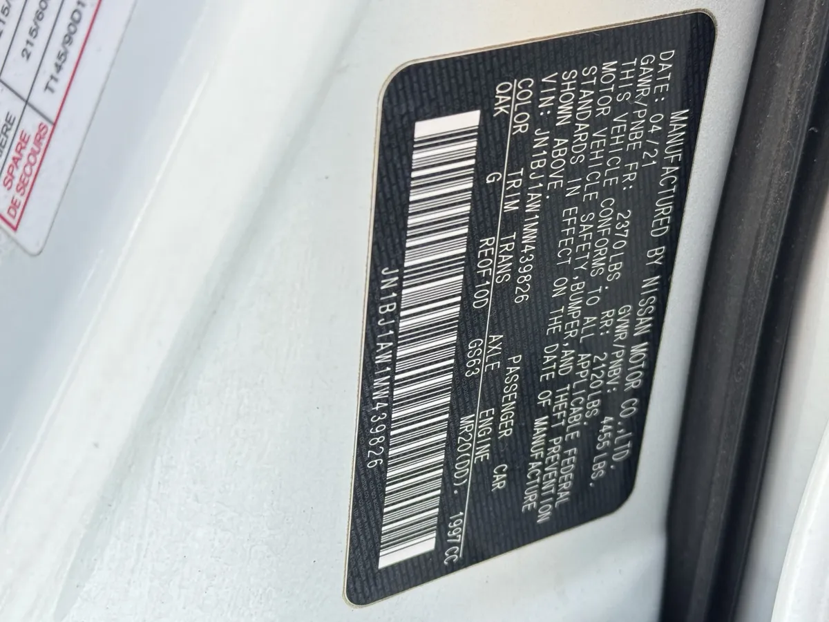 2021 Nissan Rogue Sport S thumbnail 35