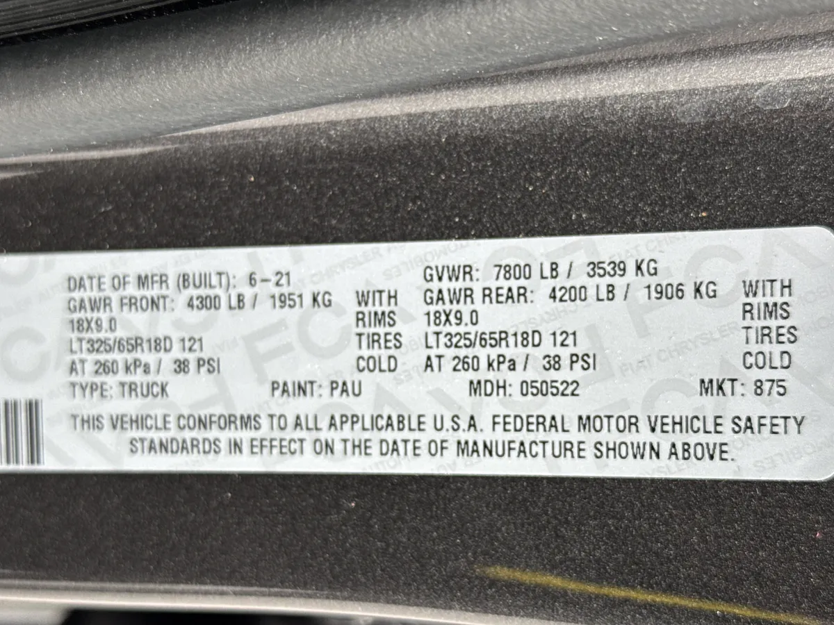 2021 Ram 1500 TRX thumbnail 33