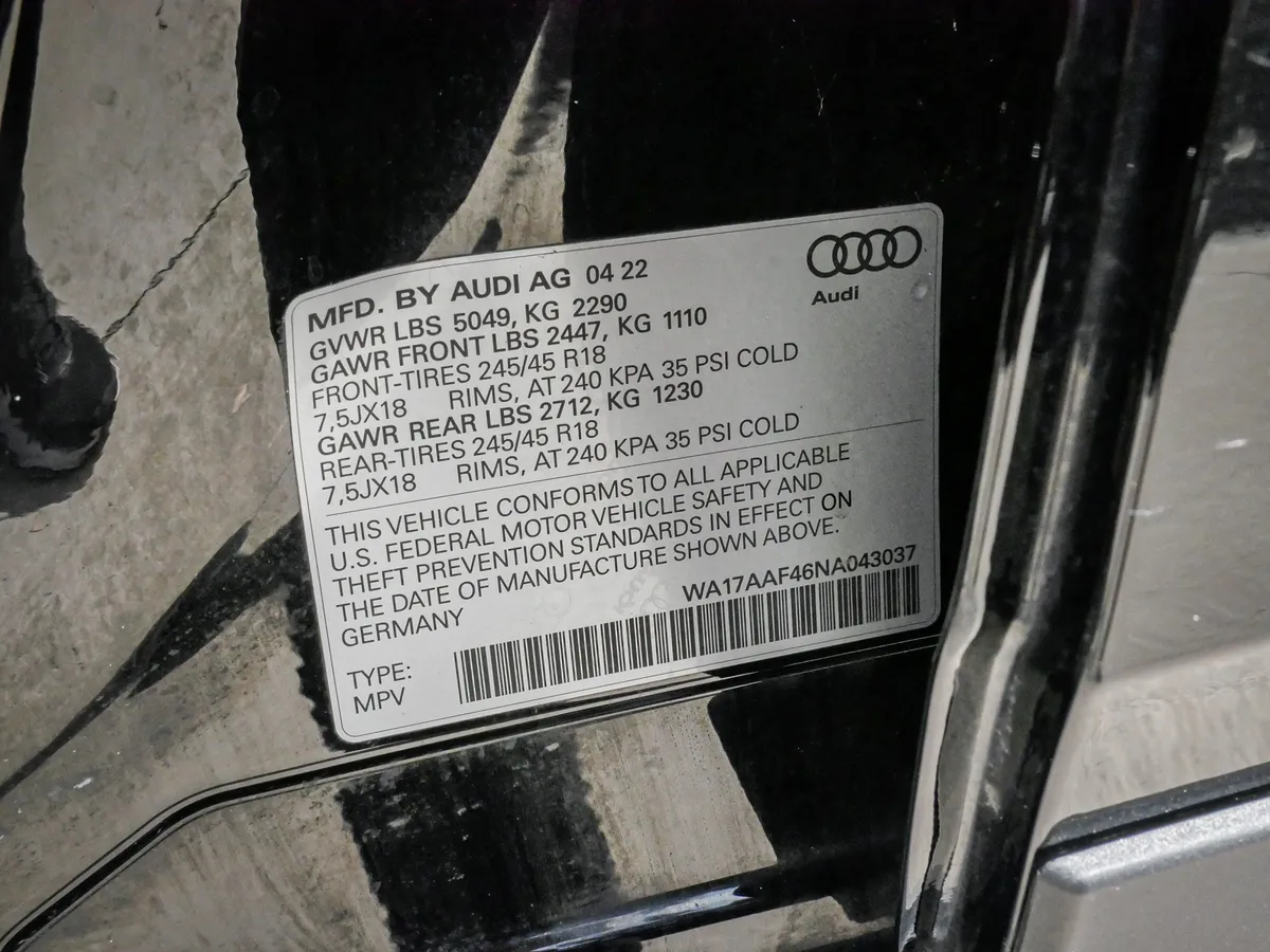 2022 Audi A4 allroad Premium thumbnail 33