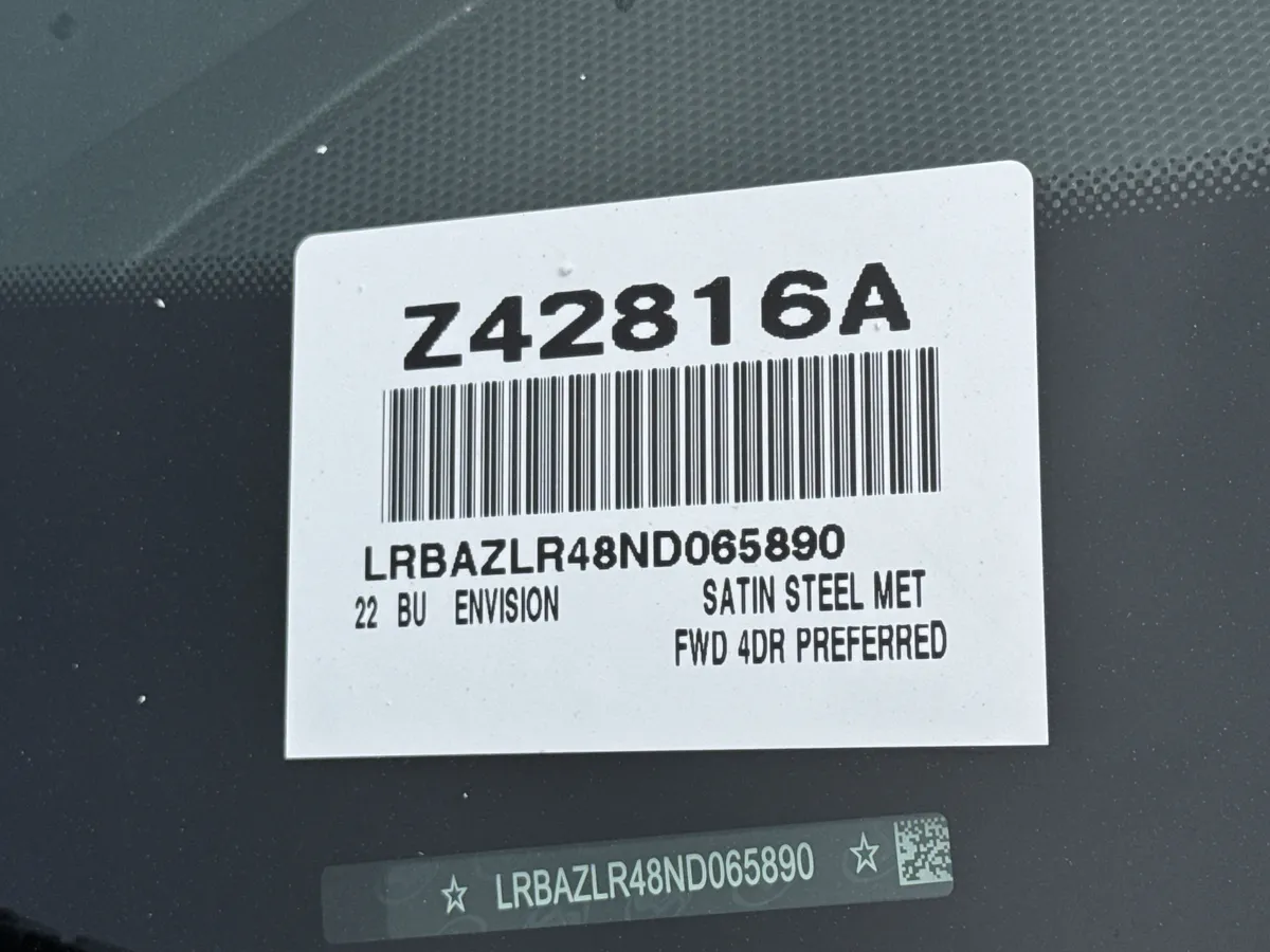 2022 Buick Envision Preferred thumbnail 34