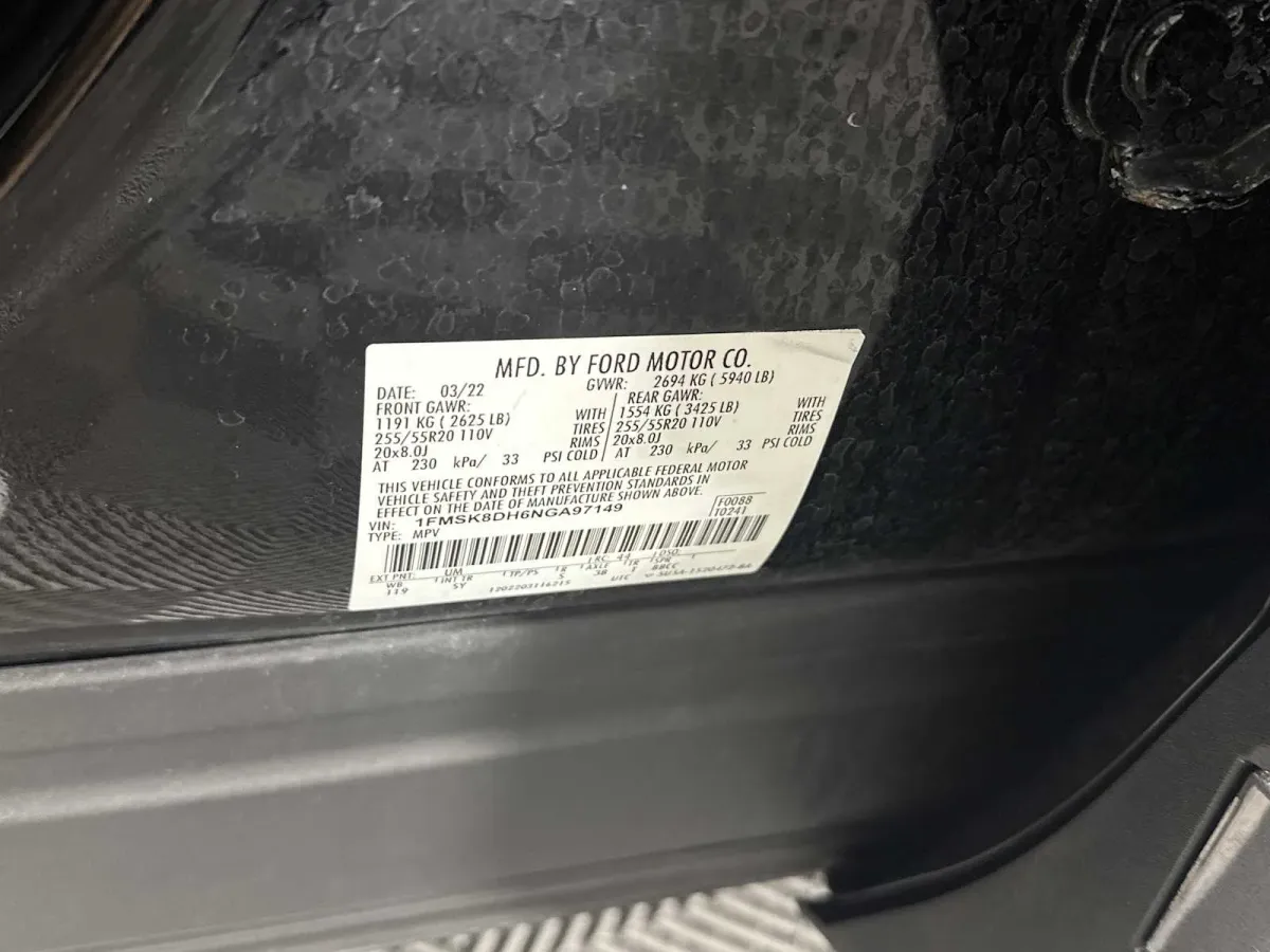 2022 Ford Explorer XLT thumbnail 34